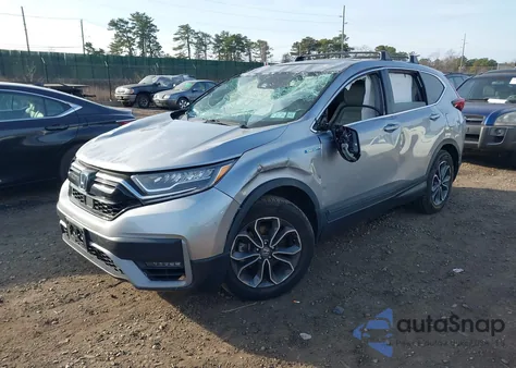 2021 Honda Cr-V Hybrid Ex-L z USA, uszkodzony, nr VIN 7FART6H86ME006974